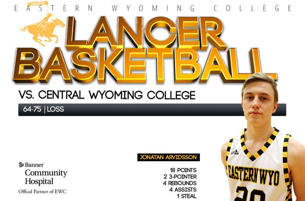 EWC Lancer Basketball team vs. Central Wyoming College Basketball team