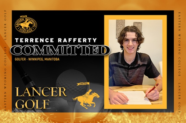 Terrence Rafferty commits with EWC Lancer Golf!