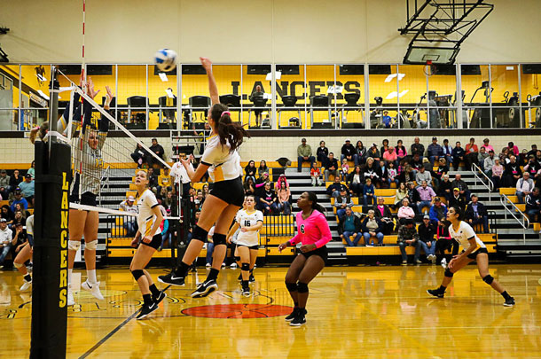 Eastern Wyoming College Lancer Volleyball vs. Laramie County Community College Golden Eagles.